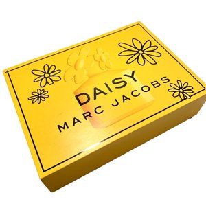 Daisy Marc Jacobs Perfume Box Yellow Cute Storage Display Rectangular Flowers